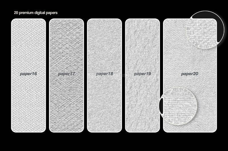 20张高清手工纸纹理图片素材JPG